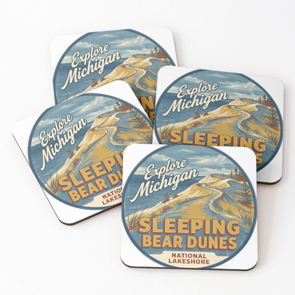 Item preview, Sleeping Bear Dunes National Lakeshore Sunset Dune Panorama designed and sold by Simsimah26Parks.