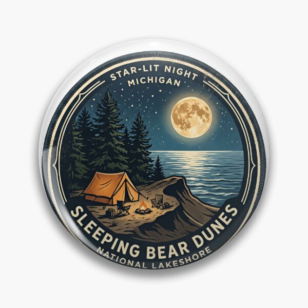 Item preview, Sleeping Bear Dunes National Lakeshore Forest Edge Dunes designed and sold by Simsimah26Parks.