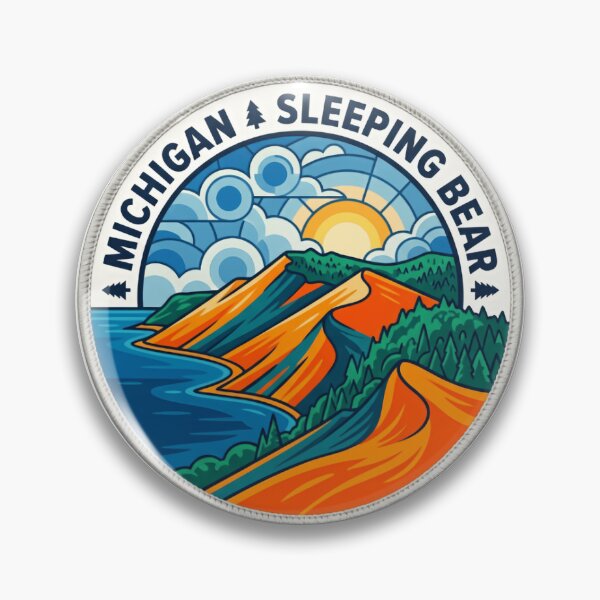 Item preview, Sleeping Bear Dunes National Lakeshore Lakeside Sand Traverse designed and sold by Simsimah26Parks.