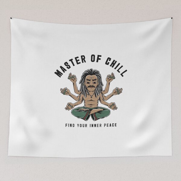 Item preview, Master of Chill Meditation designed and sold by Othala888.