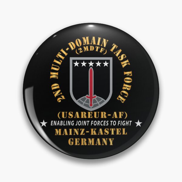 Item preview, Army - 2d Multi-Domain Task Force (2MDTF) - USAREU-AF -  Mainz-Kastel, Germany X 300 designed and sold by Military Insignia Products.