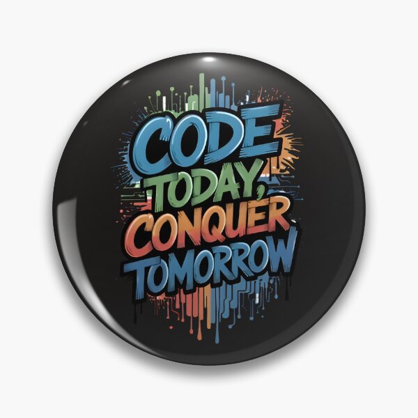 Item preview, Code Today Conquer Tomorrow Urban Graffiti Tech Art designed and sold by Zenith Design.