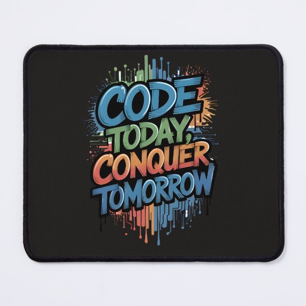 Item preview, Code Today Conquer Tomorrow Urban Graffiti Tech Art designed and sold by Zenith Design.