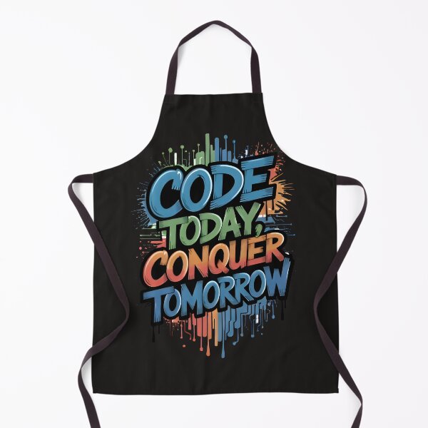 Item preview, Code Today Conquer Tomorrow Urban Graffiti Tech Art designed and sold by Zenith Design.