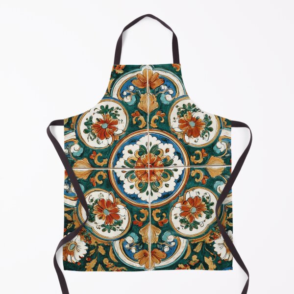 Item preview, Italian Mediterranean Deruta Style Design Pattern designed and sold by GrinGalore.