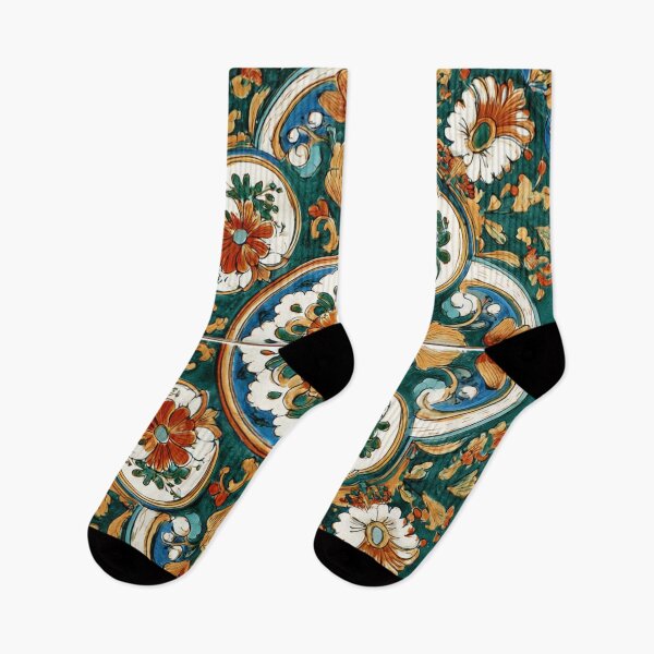 Item preview, Italian Mediterranean Deruta Style Design Pattern designed and sold by GrinGalore.