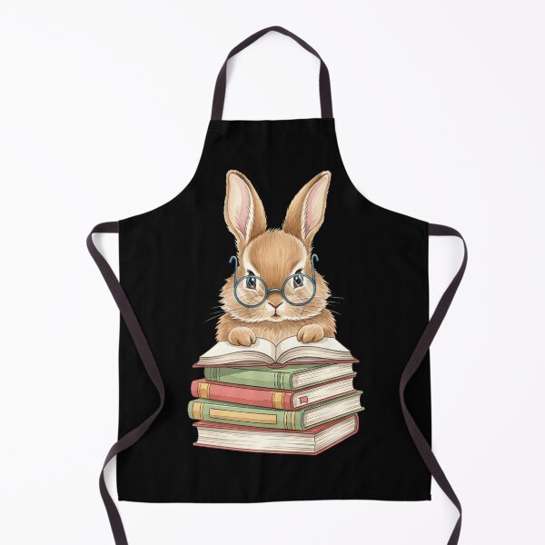 Item preview, Reading Bunny Rabbit Glasses Book Bookworm Teacher designed and sold by OlakunleOloroz.