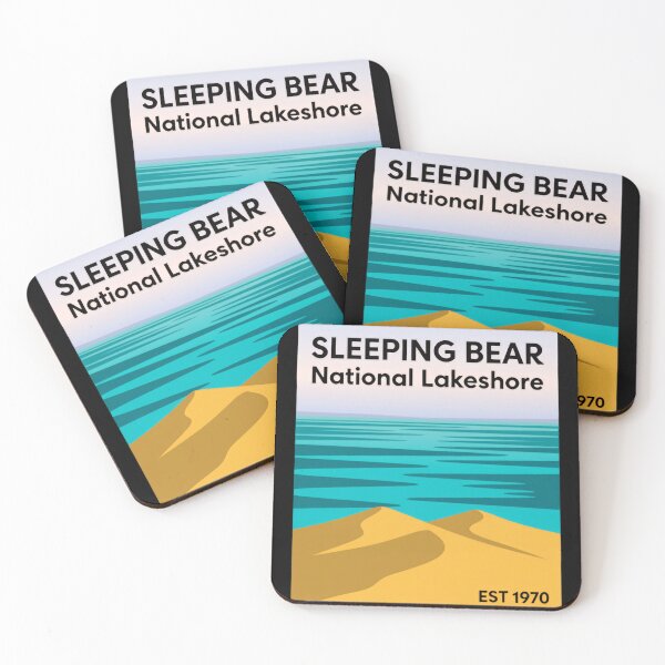 Item preview, Sleeping Bear Dunes National Lakeshore Tranquil Shore Dune Walk designed and sold by Simsimah26Parks.