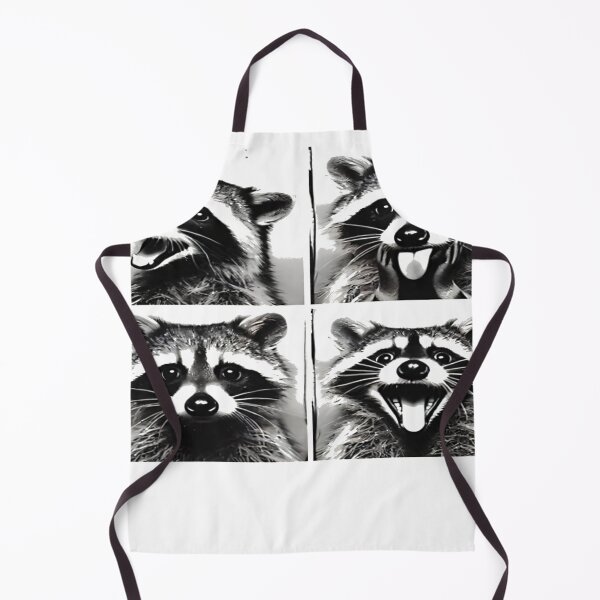 Item preview, Animal Photobooth Funny Raccoon Retro Raccoon Oversized T-Shirt designed and sold by pp-por.