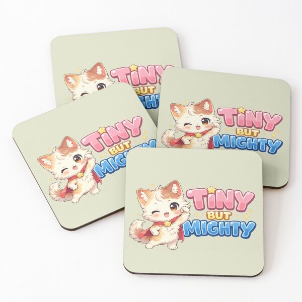 Item preview, TINY BUT MIGHTY CAT! designed and sold by SharingLove.