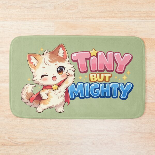 Item preview, TINY BUT MIGHTY CAT! designed and sold by SharingLove.