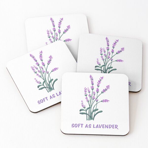 Item preview, Soft as Lavender - Purple Floral Botanical Art designed and sold by Artsy Corner.