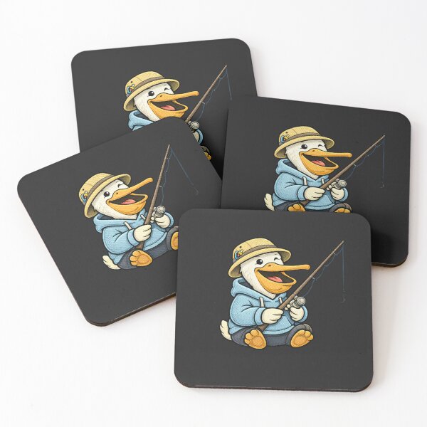 Item preview, Fishing Pelican – Cute Kawaii Fisherman Bird Embroidered Patch Style designed and sold by ColorSplash123.