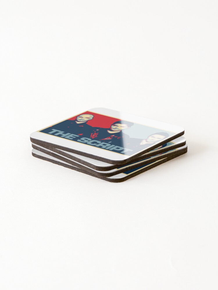 Thumbnail 4 of 5, Coasters (Set of 4), The Script designed and sold by DAFTFISH.