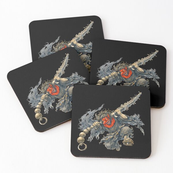 Item preview, Oni Warrior No Retreat designed and sold by EdvvinStudios.