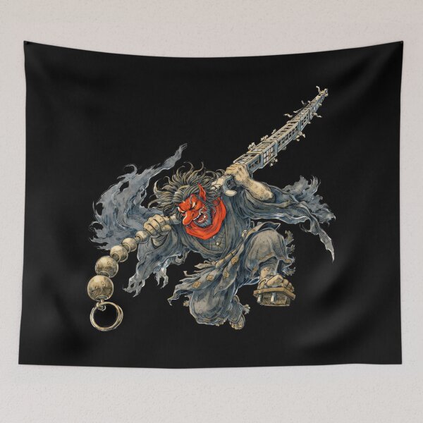 Item preview, Oni Warrior No Retreat designed and sold by EdvvinStudios.