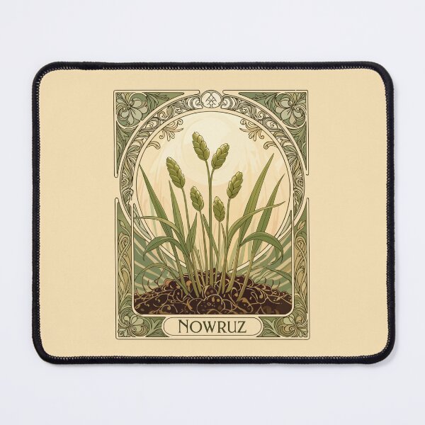 Item preview, Sabzeh Awakening Decorative Persian Spring Motif designed and sold by taiche.