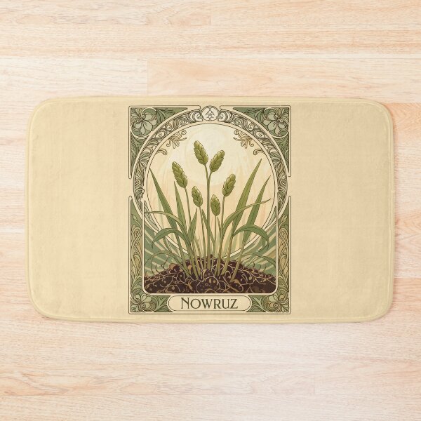Item preview, Sabzeh Awakening Decorative Persian Spring Motif designed and sold by taiche.