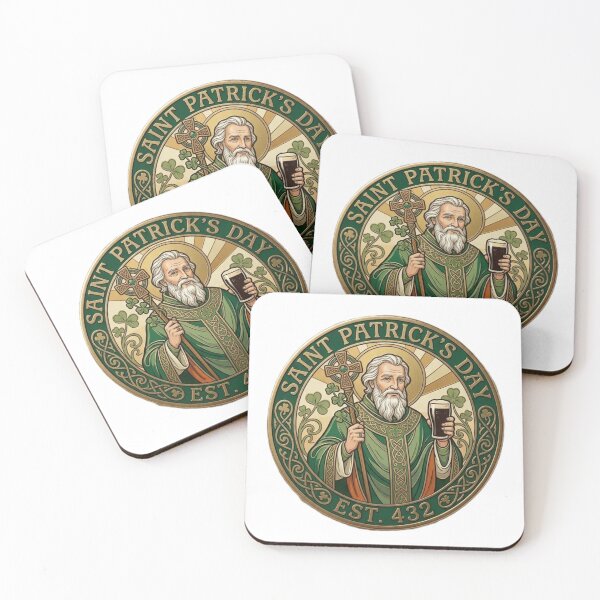 Item preview, Saint Patrick's Day Commemorative Medal - Est. 432 Celtic Art designed and sold by Tablotique.