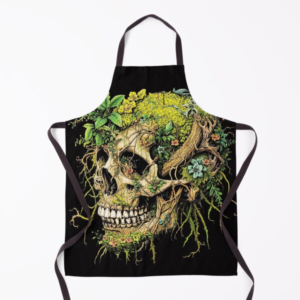 Item preview, Botanical Skull: Life Growing from Bones designed and sold by SKULLARTISTRY.