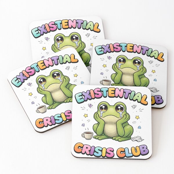 Item preview, Existential Crisis Frog designed and sold by PriyankaSonara.
