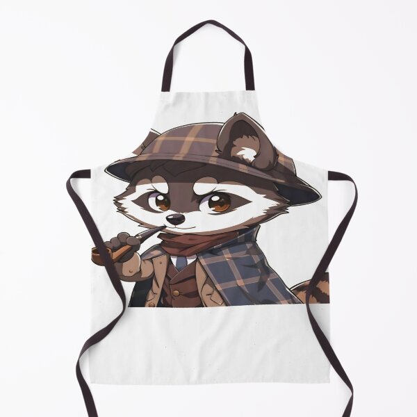 Item preview, Cartoon Sherlock Holmes Raccoon Classic T-Shirt designed and sold by pp-por.