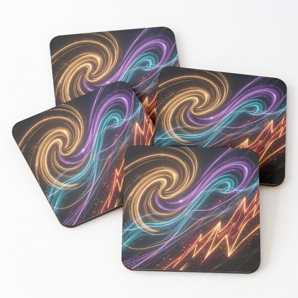 Item preview, Visual Music Energy – Hyper-Synesthetic Abstract Art designed and sold by VibeByJossef.