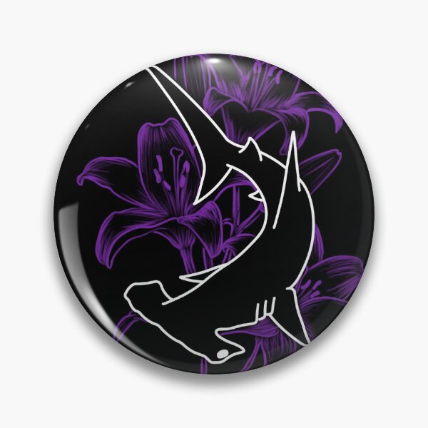 Item preview, Copy of Hammerhead Shark with Lilies designed and sold by CanvasKitty.