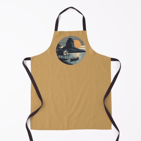 Item preview, Bora Bora Style Sunset Lagoon – Stilt House Medallion designed and sold by SilentPowerArt.