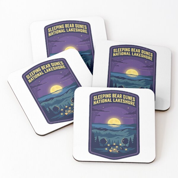 Item preview, Sleeping Bear Dunes National Lakeshore Scenic Sand Ridge designed and sold by Simsimah26Parks.