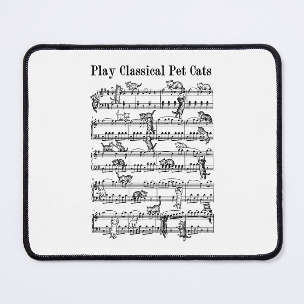 Item preview, Play Classical Sheet Music Pet Cats Funny Cute Kittens designed and sold by GrandeDuc.