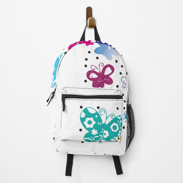 Item preview, VIBRANT MULTI-COLORED BUTTERFLIES WITH BLACK POLKA DOTS designed and sold by gailmariedesign.