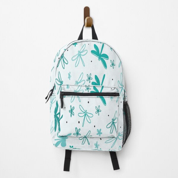 Item preview, Dragonfly Love in Teal designed and sold by gailmariedesign.