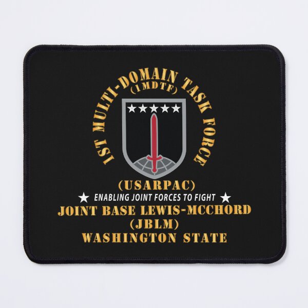 Item preview, Army - 1st Multi-Domain Task Force (1MDTF) - USAPAC -  JBLM, Washington State X 300 designed and sold by Military Insignia Products.