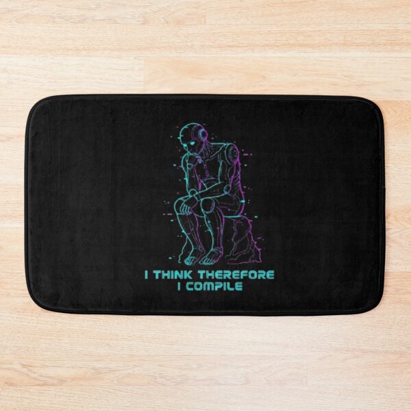 Item preview, I Think Therefore I Compile – Funny Programmer Philosophy Shirt designed and sold by trend-forge.