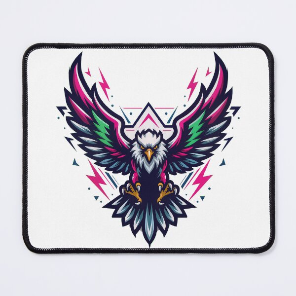 Item preview, Neon Thunder Eagle designed and sold by SynthRaccoon.