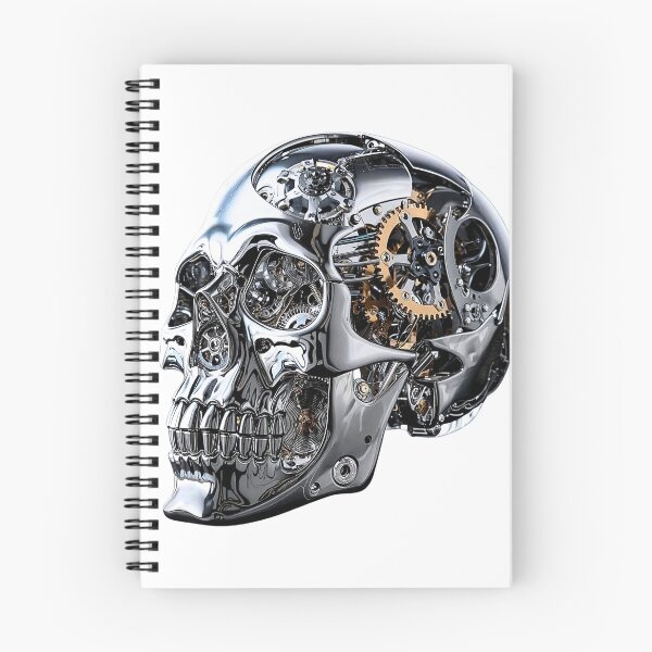 Item preview, Clockwork Skull: Mechanical Mind of Steel designed and sold by SKULLARTISTRY.