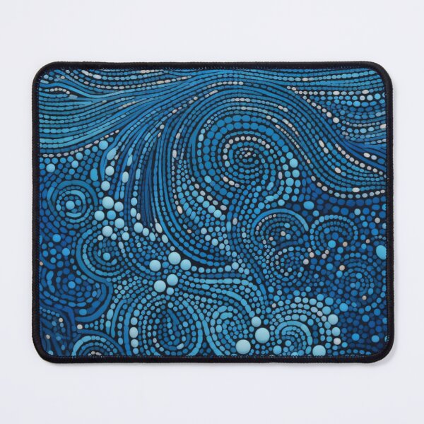Item preview, Aboriginal Inspired Dot Art - The Serenity of the Waves designed and sold by GrinGalore.