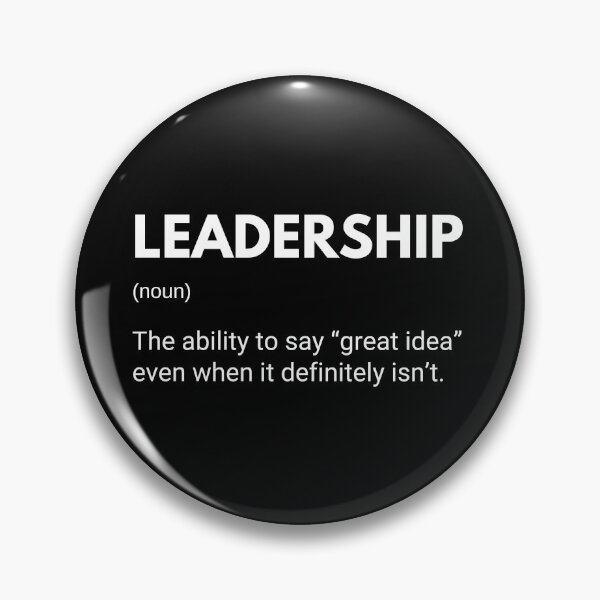 Item preview, Leadership Funny Leaders Work Definition designed and sold by CuteLovelyDesigns.