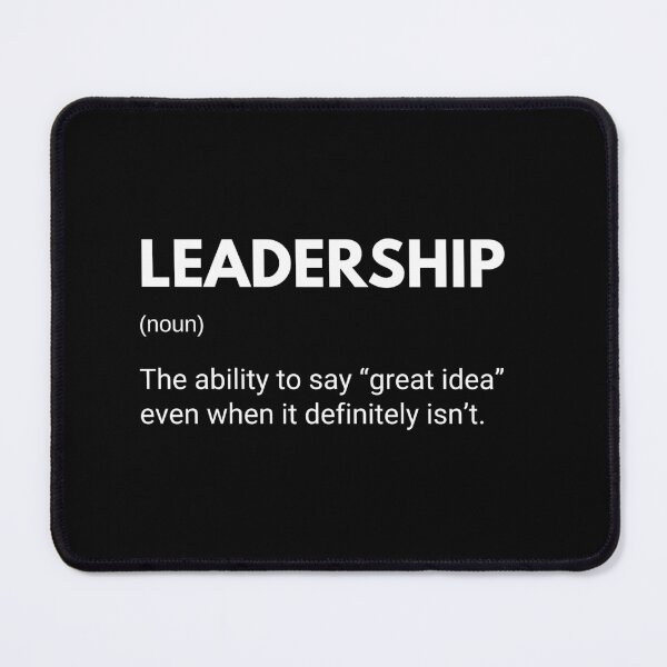 Item preview, Leadership Funny Leaders Work Definition designed and sold by CuteLovelyDesigns.