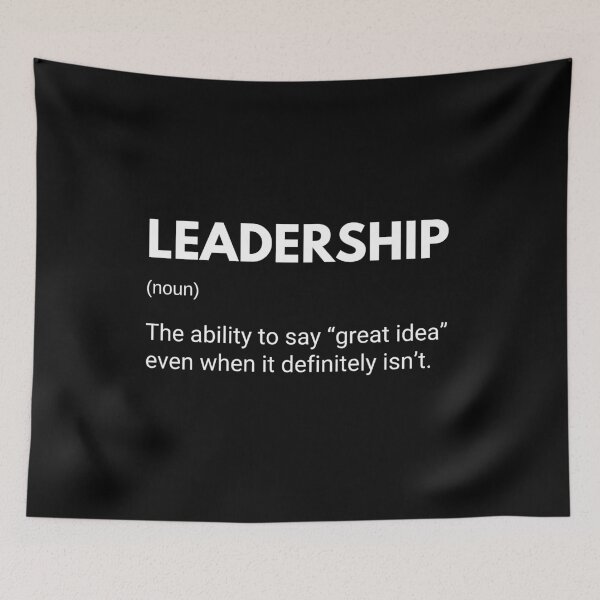 Item preview, Leadership Funny Leaders Work Definition designed and sold by CuteLovelyDesigns.