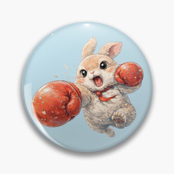 Artikelvorschau, Boxing Rabbit gibt niemals auf entworfen und verkauft von EdvvinStudios.