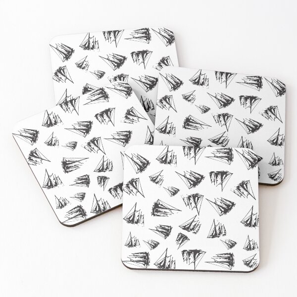 Item preview, SHIPS IN THE DISTANCE designed and sold by gailmariedesign.