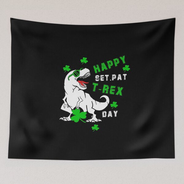 Item preview, Happy St. Pat-T-Rex Day Dinosaur – Funny St Patrick’s Day T-Rex designed and sold by CallDesign.