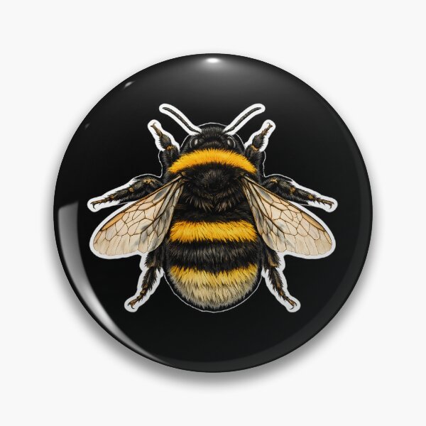 Item preview, Bumble Bee Scientific Drawing Detailed Illustration designed and sold by Orca Chuckle Studios.