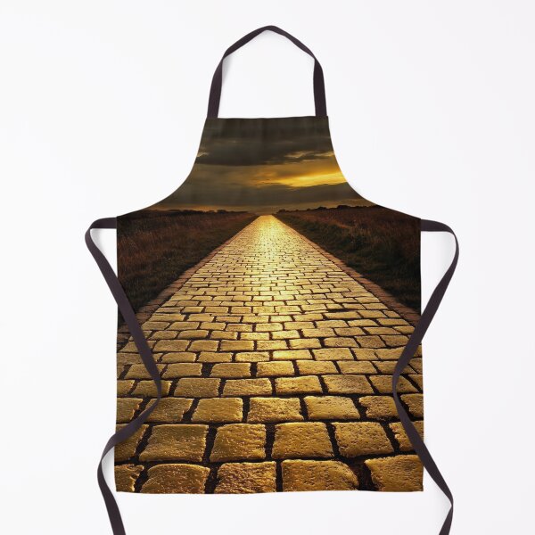 Item preview, Golden Path to Success – Inspirational Golden Paving Stones Road Design designed and sold by WordPlayStudio.