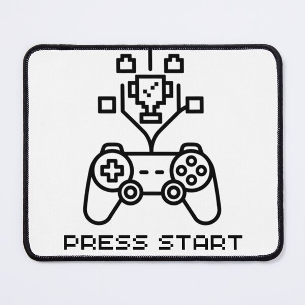 Item preview, Press Start Gaming Player Video Game Console Controller Gamer designed and sold by Yassine Line Studio.