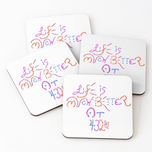 Item preview, Life is much Better At 432Hz designed and sold by peacesign.