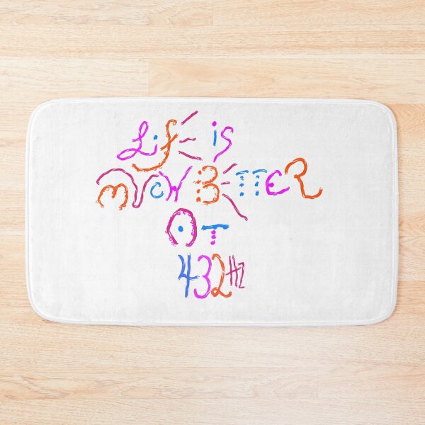 Item preview, Life is much Better At 432Hz designed and sold by peacesign.