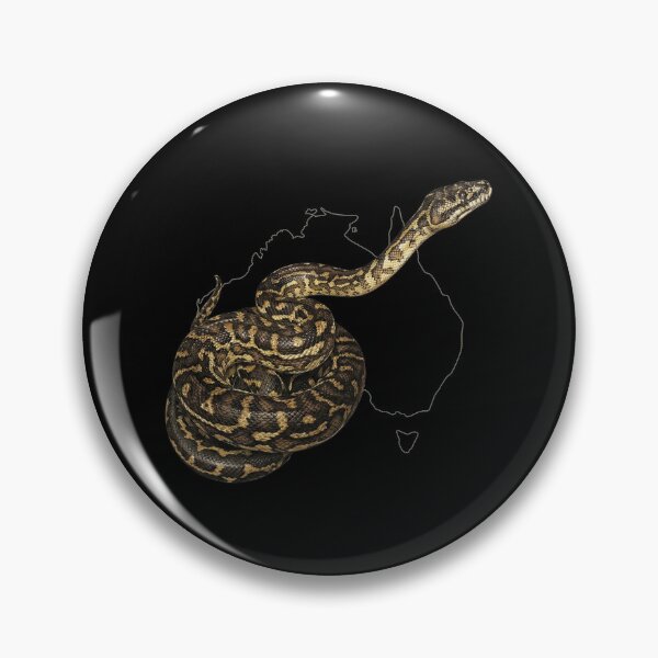 Item preview, The Sovereign of the Canopy: Majestic Carpet Python (Morelia spilota) Vintage Wildlife Print designed and sold by FreiherrPK.